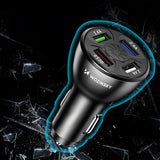 Wozinsky WCCAW 50W 4x USB-A QC biloplader - hvid