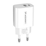 Wozinsky WGWCW USB-A USB-C 20W vægoplader - hvid