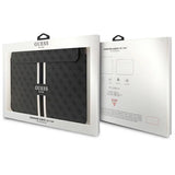 Guess 4G Printed Stripes cover for a 14" laptop - black