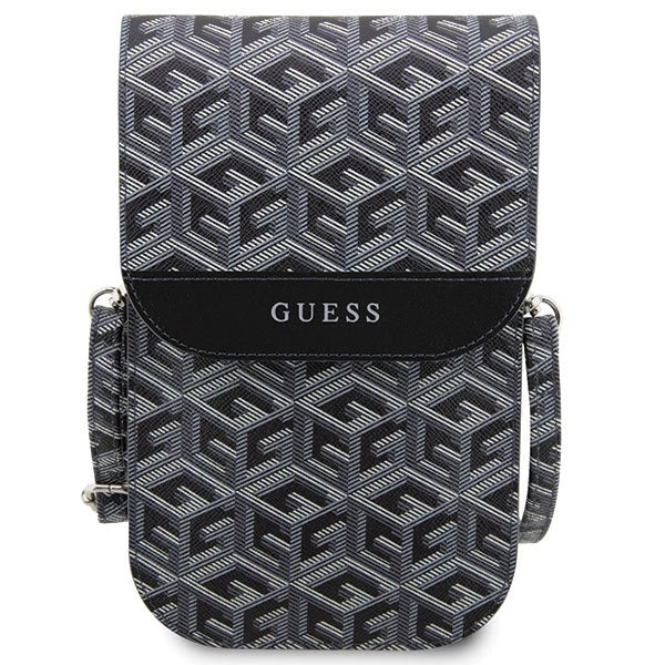 Guess Håndtaske GUWBHGCFSEK sort/sort GCube Stripe