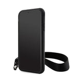 Karl Lagerfeld KLHCN61SAKLMBSK iPhone 11 / Xr 6.1" black/black hardcase Monogram Losange Saffiano