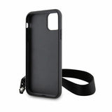 Karl Lagerfeld KLHCN61SAKLMBSK iPhone 11 / Xr 6.1" black/black hardcase Monogram Losange Saffiano