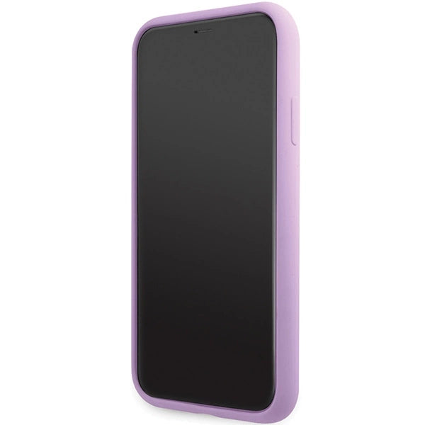 Karl Lagerfeld KLHCN61SKSVGU iPhone 11 / Xr 6.1" purple/purple hardcase Silicone Signature