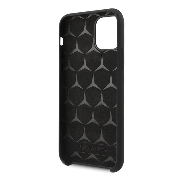 Mercedes MEHCN58SILBK iPhone 11 Pro hardcase black/black Silicone Line
