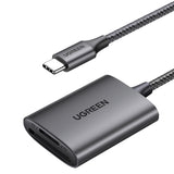 Ugreen CM401 USB C 5Gb/s SD/TF Card Reader - Grå