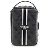 Guess Bag GUHBP4RPSK Organizer sort/sort 4G trykte striber
