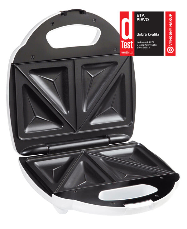 Eta Pievo sandwichtoaster 750 W Hvid