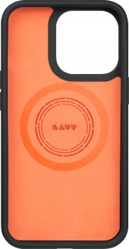 LAUT Urban Protect Cordura - beskyttelsesfodral til iPhone 14 Plus, kompatibel med MagSafe (sort)