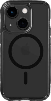 LAUT Crystal Matter - beskyttelsesfodral til iPhone 14 Plus, kompatibel med MagSafe (sort)