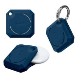 LAUT Huex Gems - protective case for AirTag (navy)
