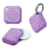 LAUT Huex Gems - protective case for AirTag (violet)