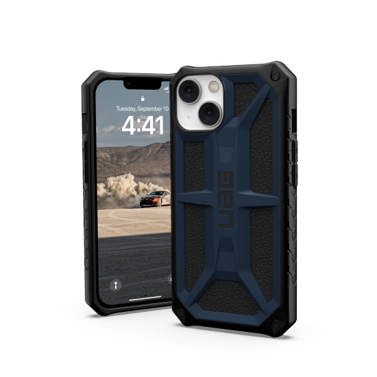 UAG Monarch case for iPhone 14 Plus - blue