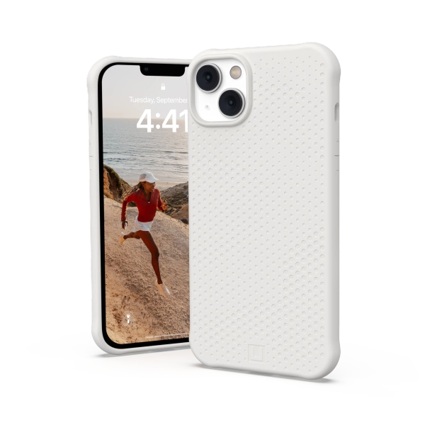 UAG Dot [U] MagSafe-fodral til iPhone 14 Plus - hvid