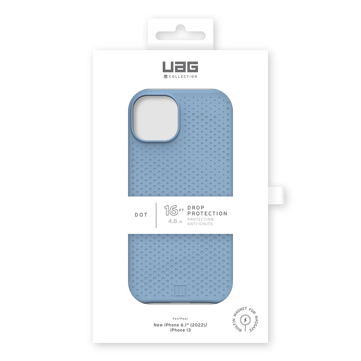 UAG Dot [U] MagSafe-fodral til iPhone 14 Plus - blå