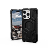 UAG Monarch MagSafe-hylster til iPhone 14 Pro - sort kevlar