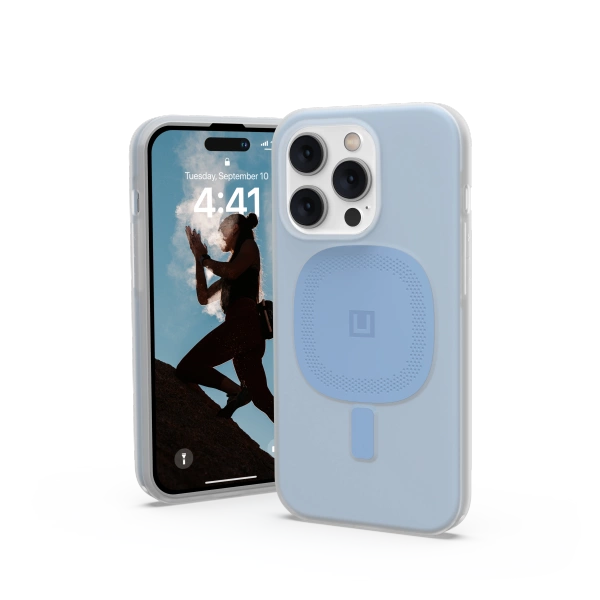 UAG Lucent [U] MagSafe-fodral til iPhone 14 Pro Max - blå