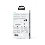 Joyroom Multi-Color Series S-A34 USB-A / USB-C kabel 100W 1m - sort