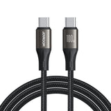 Joyroom Light-Speed Series S-A25 USB-C / USB-C kabel 100W 1,2m - sort