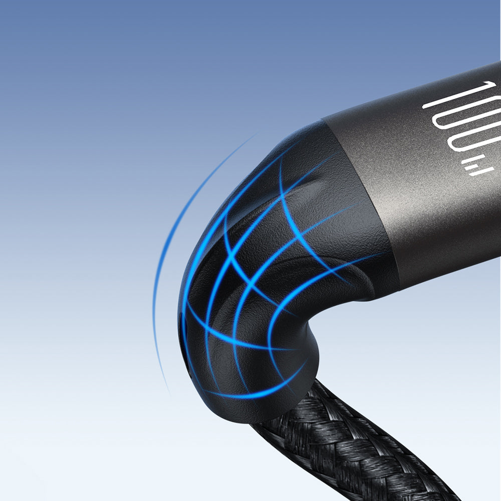 Joyroom Light-Speed Series S-A25 USB-C / USB-C kabel 100W 1,2m - sort