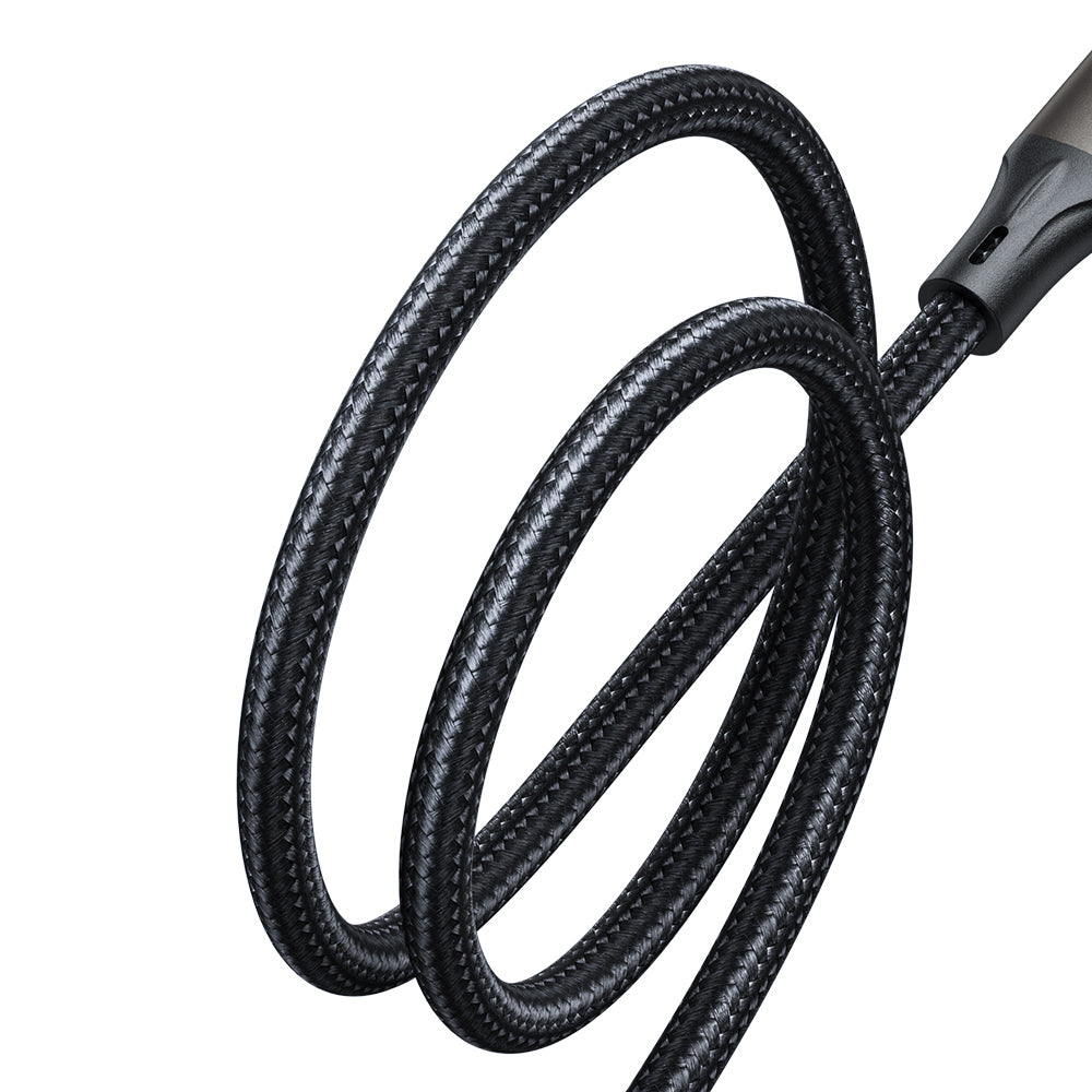 Joyroom Light-Speed Series S-A25 USB-C / USB-C kabel 100W 1,2m - sort