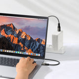 Joyroom Light-Speed Series S-A25 USB-C / USB-C kabel 100W 1,2m - sort