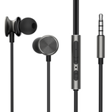 Joyroom Wired Series JR-EW03 trådbundne in-ear hovedtelefoner - mørkegrå