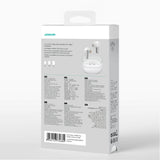 Joyroom Jbuds Series JR-BB1 TWS trådløse in-ear hovedtelefoner - hvid