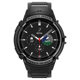 Spigen Rugged Armor Pro Case med rem til Samsung Galaxy Watch 6 Classic (47 mm) - sort