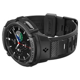 Spigen Rugged Armor Pro Case med rem til Samsung Galaxy Watch 6 Classic (47 mm) - sort