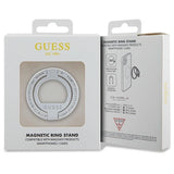 Guess MagSafe Ring Rhinestone holder - sølv