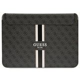 Guess 4G Printed Stripes cover for a 16" laptop - black