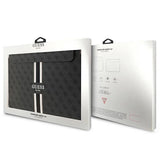 Guess 4G Printed Stripes cover for a 16" laptop - black