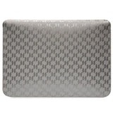 Karl Lagerfeld Saffiano Monogram Ikonik case for a 14" laptop - silver
