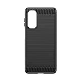 Fleksibelt carbonmønster for Samsung Galaxy M54 Carbon Case - sort