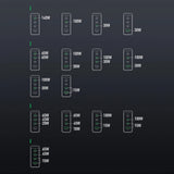 GaN oplader UK Joyroom JR-TCG05UK 140W 3x USB-C USB-A + USB-C / USB-C kabel 240W 1,2m