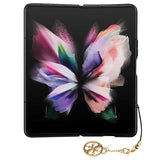 Guess GUHCZFD5GF4GGR F946 Z Fold5 gray/gray hardcase 4G Charms Collection