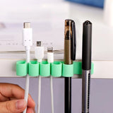 Kontororganisator af silikone - grøn