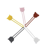 Silicone cable reel - brown
