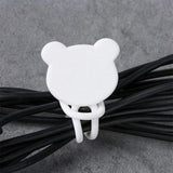 Silicone cable reel - brown