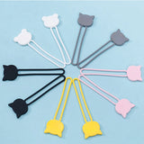 Silicone-kabelsving - gul