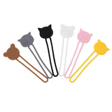 Silicone-kabelsving - hvid