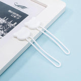 Silicone-kabelsving - hvid