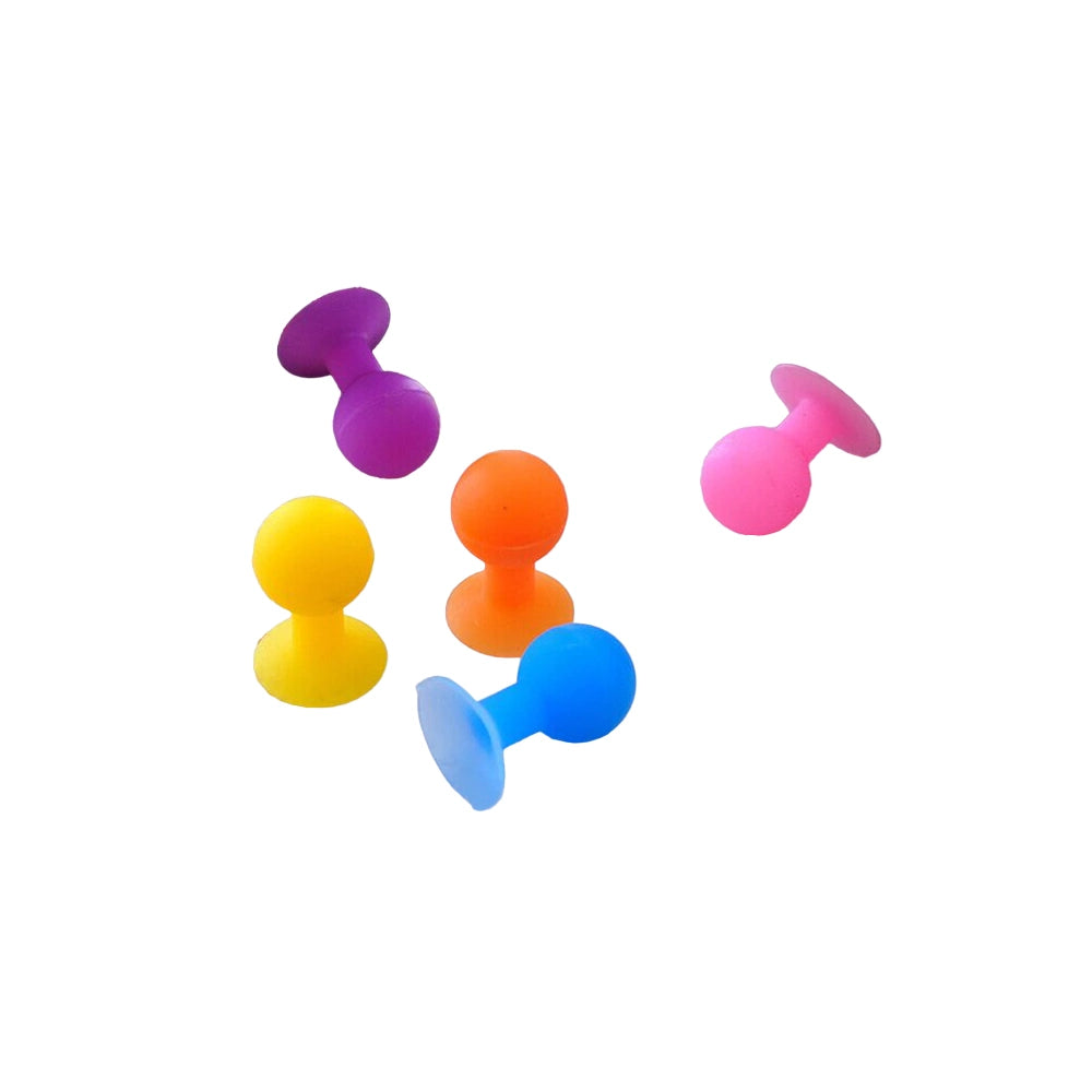 Telefonholder med rundt hoved - lilla