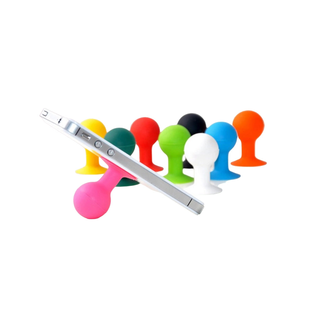 Telefonholder med rundt hoved - lilla