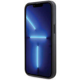 Guess GUHCP13LP4TDSCPK Case for iPhone 13 Pro / 13 - Black Crossbody 4G Metal Logo