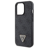 Guess GUHCP13LP4TDSCPK Case for iPhone 13 Pro / 13 - Black Crossbody 4G Metal Logo