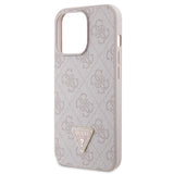 Guess GUHCP13XP4TDSCPP case for iPhone 13 Pro Max 6.7" - pink Crossbody 4G Metal Logo