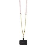 Guess GUHCP14XP4TDSCPP case for iPhone 14 Pro Max 6.7" - pink Crossbody 4G Metal Logo