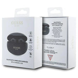 Guess GUTWST50EK TWS Bluetooth headphones + docking station - black Classic EST