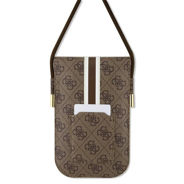 Guess GUOWBP4RPSW handbag - brown 4G Stripes